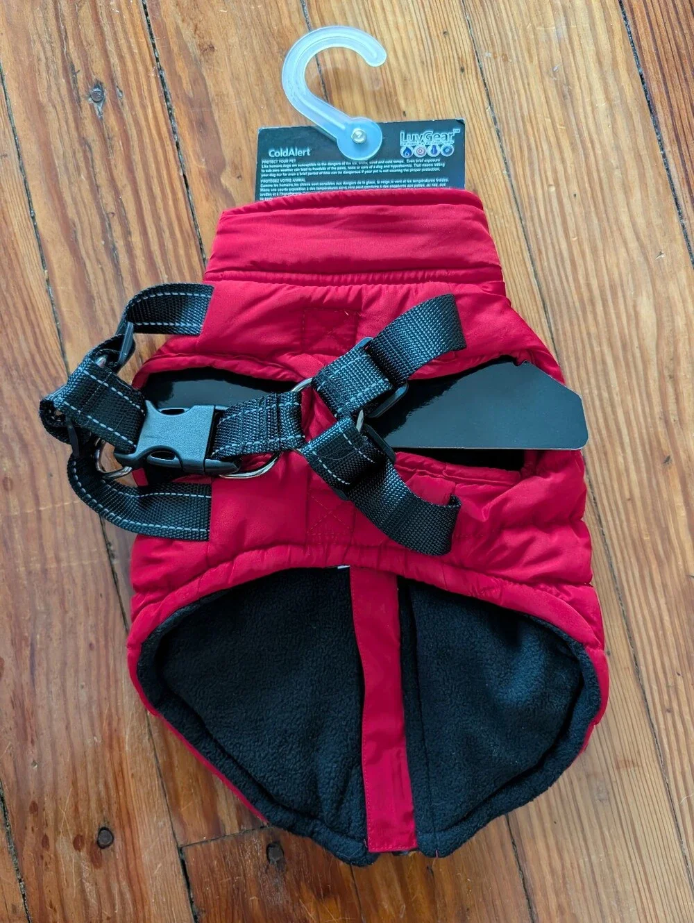 luv gear red quilted